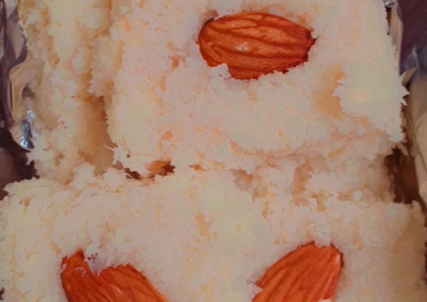 Coconut burfi