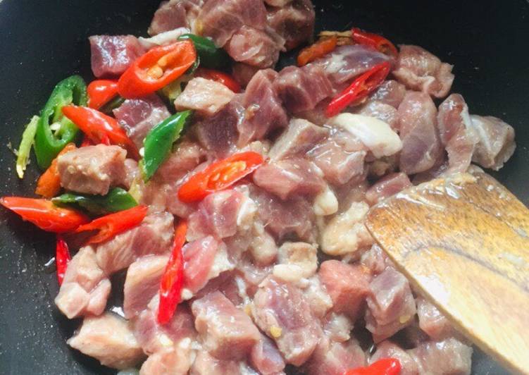 Anti Ribet, Buat Tumis Daging Sapi Praktis