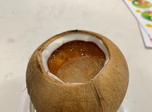 Hình của món Dừa Hấp Tuyết Yến - Tráng miệng Hongkong.