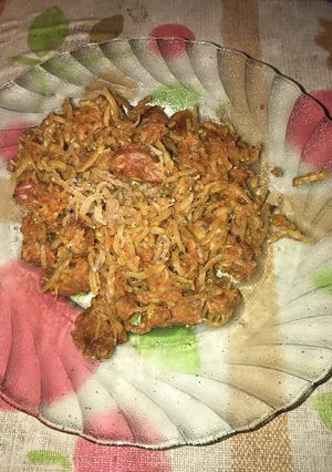 Foto resep Sambal goreng dobel T (tempe+teri)