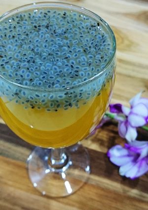 Hình của món Nước chanh dây hạt é.