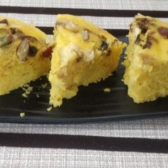 Custard tea time cake A picture of Custard tea time cake.