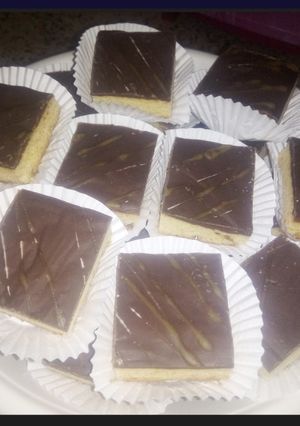 صورة لوصفة مربعات الشوكولاتة