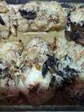 Rulos de merluza con ricota y nuez