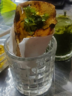 पापड़ कॉर्न रेप (papad corn wrap recipe in Hindi) रेसिपी मुख्य फोटो