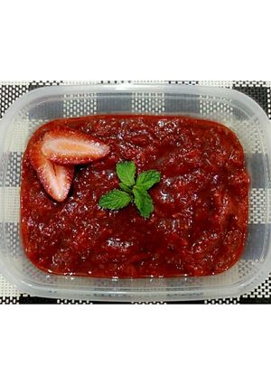 A picture of Strawberry Chutney! 🍓.