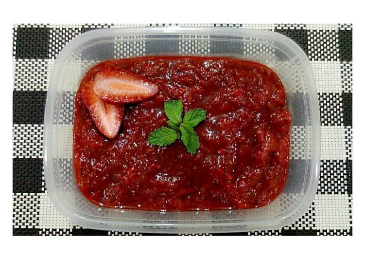 How to Make Quick Strawberry Chutney! 🍓