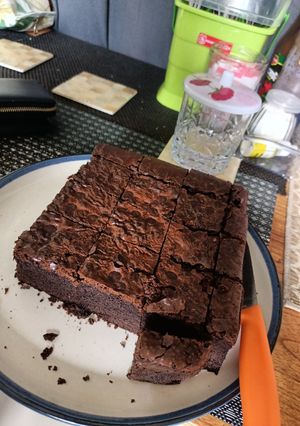 Foto resep Fudge Brownies nyoklat abisss