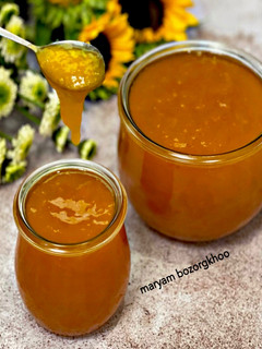 عکسی از دستور مارمالاد زردآلو