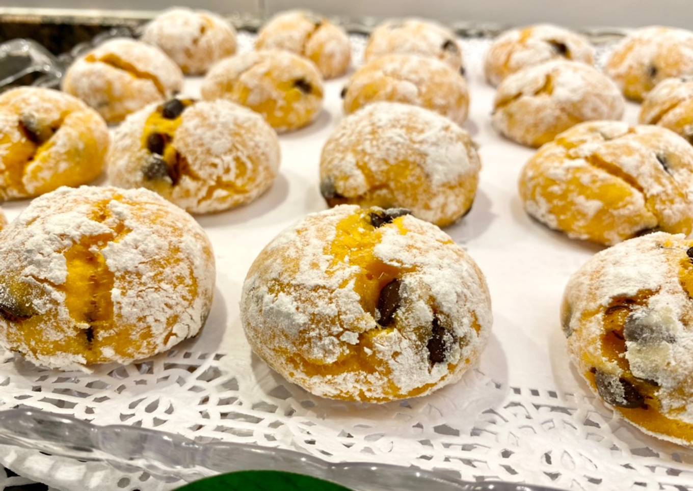 Delicias de Batata con pepitas de chocolate