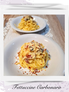 Foto resep Fettuccine Carbonara
