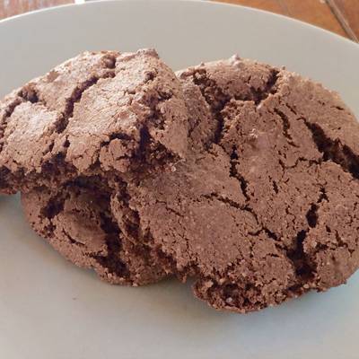Galletas de chocolate sin mantequilla Receta de Mery- Cookpad
