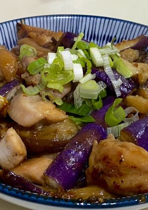 茄子雞肉 的食譜成品照片