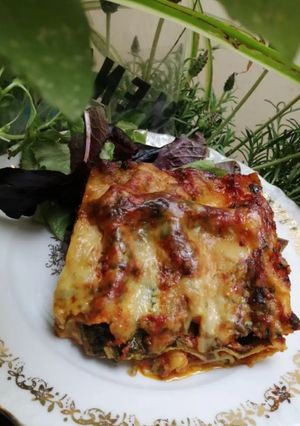 Une photo de Lasagnes 🧀aux légumes 🌶🥕🥬🥦d’automne 🍁🍂