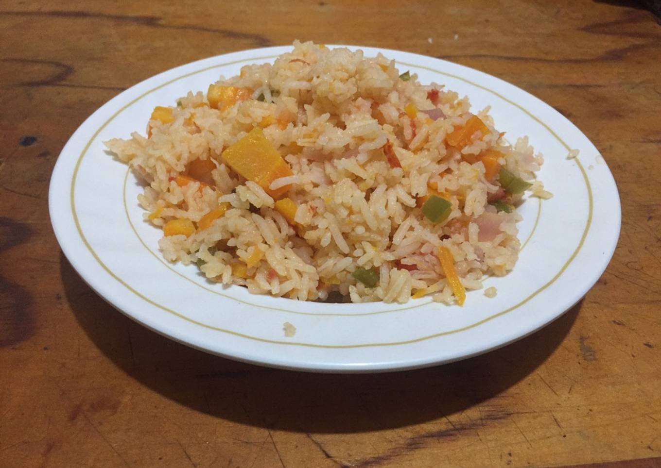 Vegetable rice