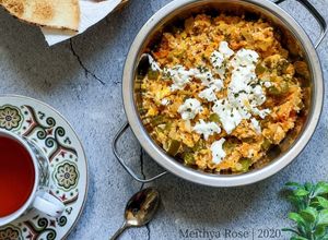 Gambar Menemen (Turkish Scrambled Egss)