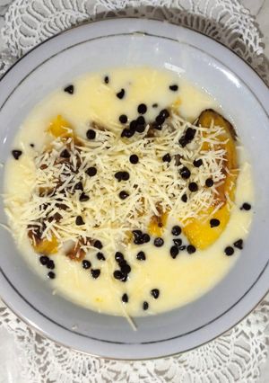 Foto resep Pisang Berendam Vla Susu