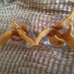 Ribbon pakoda A picture of Ribbon pakoda.