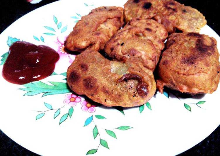 Recipe of Any-night-of-the-week Tortilla/ Roti Pakodas