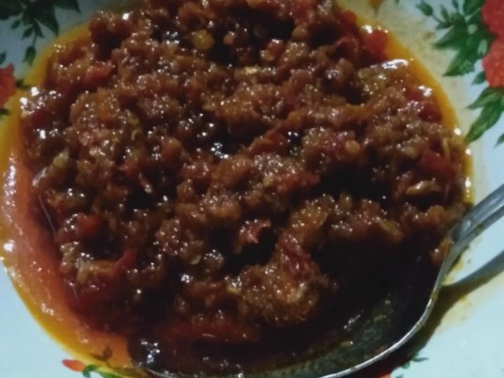 Langkah Gampang Membuat Resep Sambal terasi goreng yang Bikin Ngiler Anti Ribet, Lezat Sekali