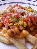 Papas🍟 "fritas" veganas🥑🌰🍅