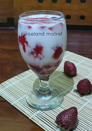 Foto resep Korean Strawberry Milk