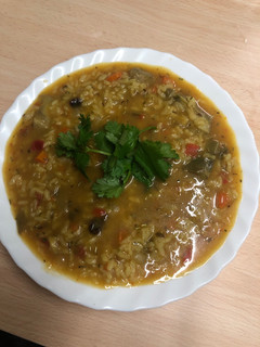 Una foto de 95. Arroz caldoso de verduras (principal arroz)