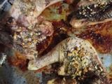 Pollo al horno con ajo y 🍋 limón y orégano