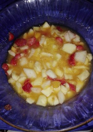 Una foto de Ensalada de frutas