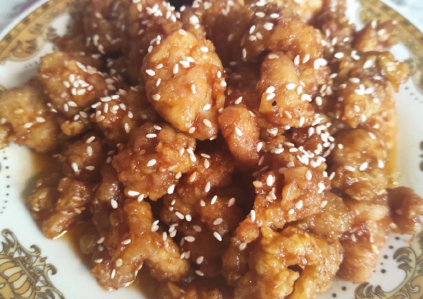 63. Ayam Saos Madu Wijen