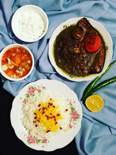 عکسی از دستور قرمه سبزی شمالی