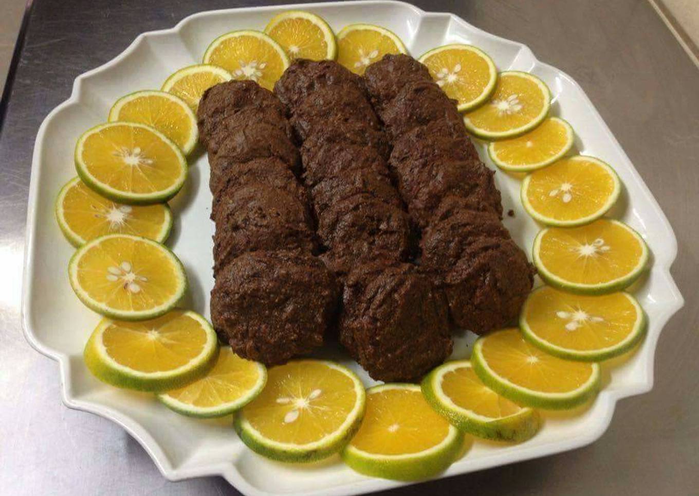 Flourless Cacao & cashew cookies