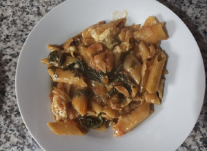 Una foto de One por pasta fácil y delicioso