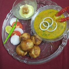 7 Mix Dal With Batti A picture of 7 Mix Dal With Batti.