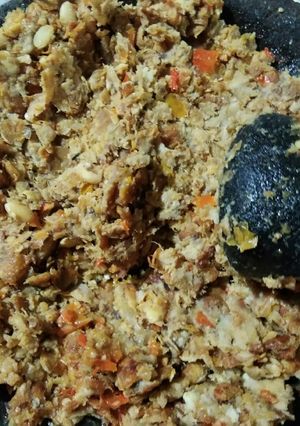 Foto resep Sambel tempe nampol #DiulekAsyik