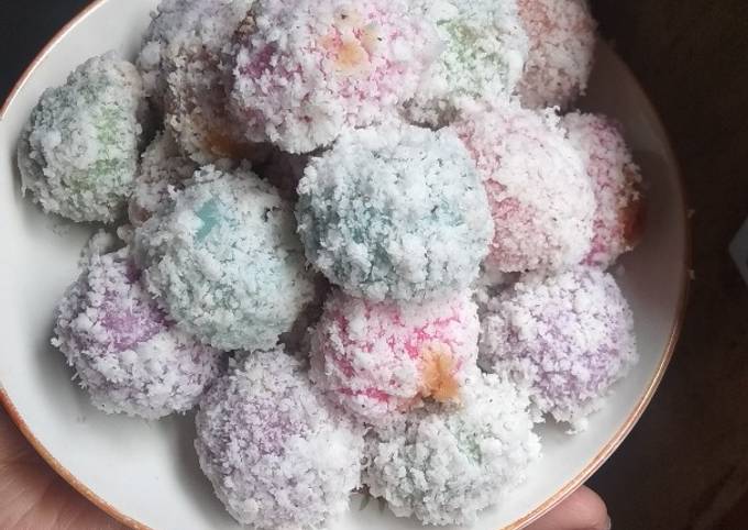 Klepon colorfull ala mbak ephi