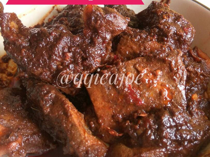 Anti Ribet, Membuat Ati Sapi bumbu Rendang Kekinian