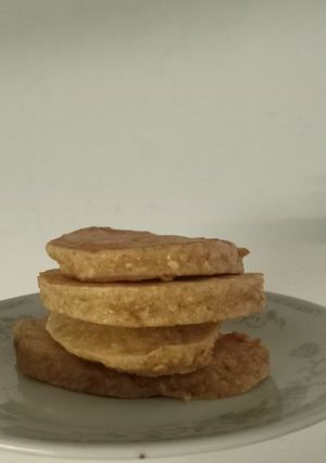 Una foto de Pancakes de avena súper fácil y rápido