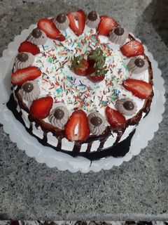 عکسی از دستور کیک تولد 💋💞🎂🎂