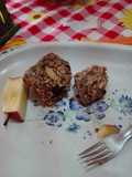 Mugcake fit de cacao y manzana