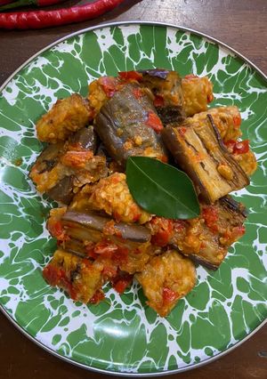 Foto resep Tempe Terong Cabai