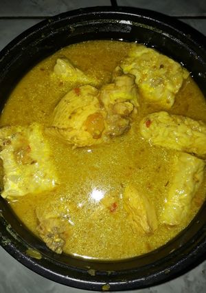 Foto resep Ayam Tempe Masak Santan (ala anak kos)