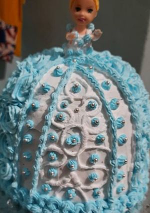 એગલેસ ચોકલેટ ડૉલ કેક (Eggless Chocolate Doll Cake Recipe In Gujarati) રેસીપી મુખ્ય ફોટો