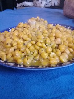 صورة لوصفة دجاج بالحمص
