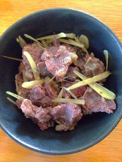 Hình của món Thịt bò kho sả.