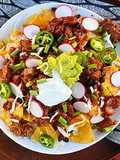 Chile Braised Wagyu Short Ribs Nachos