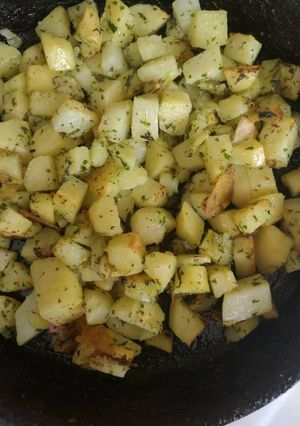 Una foto de Papas Provenzal (al horno)