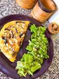 Mushroom and Parmesan Omelette with Herbes de Provence