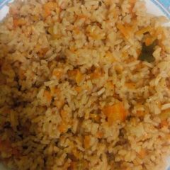 A picture of Carrot rice.