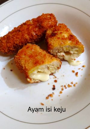 Foto resep Ayam isi keju